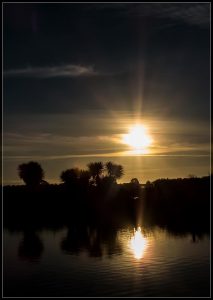 Travis Wetland Sunset 2017 07 10