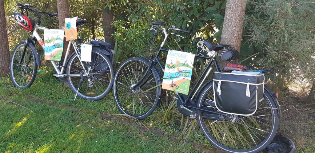 Biketober calls at Travis Wetland