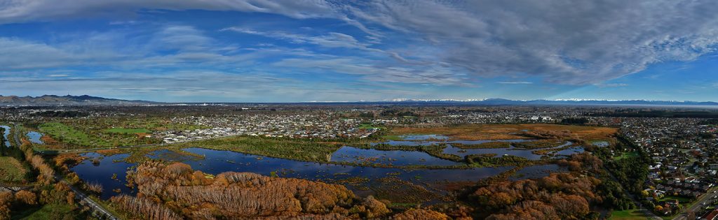 Aerial view of Travis