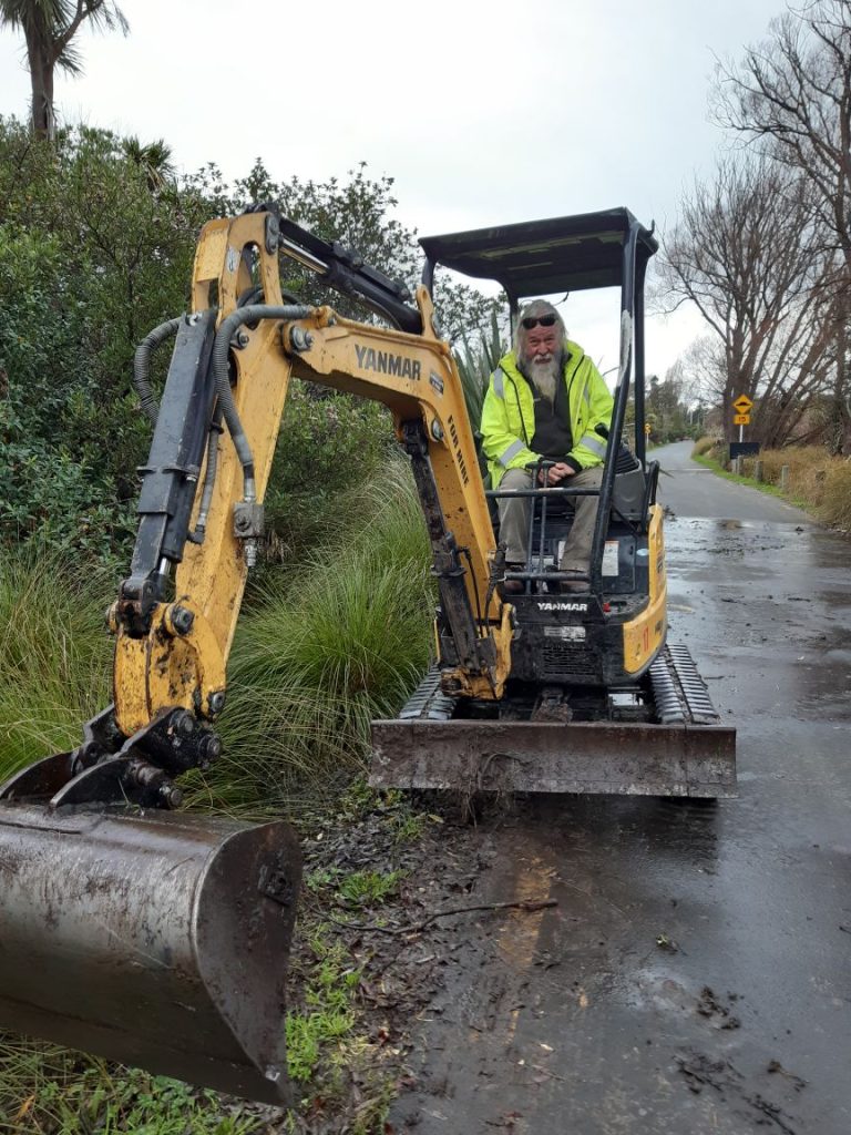 Jason on digger